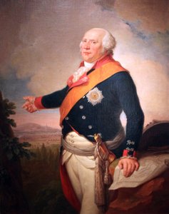 Ritratto del re Federico Guglielmo II di Prussia (1744-1797) con la stella dell