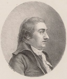 Ritratto del compositore Johann Rudolf Zumsteeg 1760-1802, 1826 da Johann Christoph Heckel