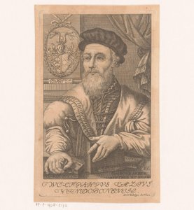 Ritratto di Wolfgang Lazius da Johann Christoph Winkler