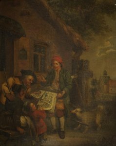 Il venditore di stampe del villaggio