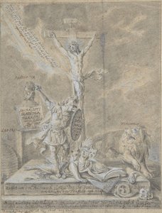 Allegoria delle Virtù Cristiane da Johann Elias Ridinger