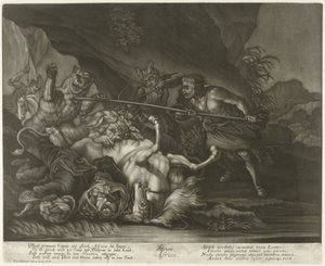 Caccia a leoni e orsi