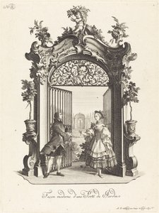 Porta di giardino in stile moderno da Johann Esaias Nilson