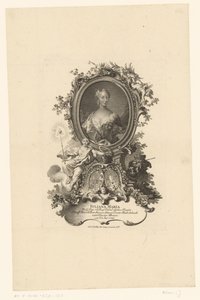 Ritratto di Juliana Maria van Sleeswijk Hollsteyn da Johann Esaias Nilson