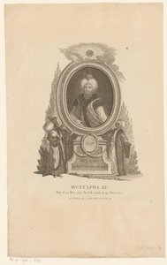 Ritratto di Mustafa III da Johann Esaias Nilson