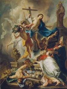 Vittoria del cristianesimo sul paganesimo da Johann Evangelist Holzer