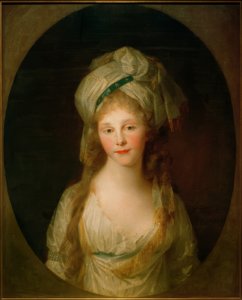 Friederike Principessa di Prussia da Johann Friedrich August Tischbein