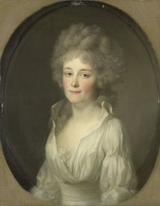 Ritratto di Johanna Ferdinanda van Collen, moglie di Salomon Rendorp da Johann Friedrich August Tischbein