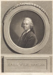 Karl Ramler da Johann Friedrich Bause after Anton Graff