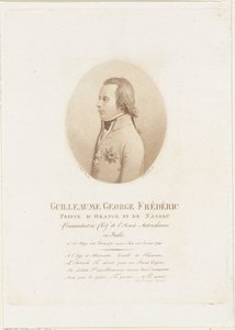 Ritratto di Federico, principe di Orange-Nassau da Johann Friedrich Bolt