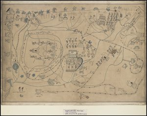 Una collezione delle opere originali di Waldeck del Mesoamerica, Scatola 18 di 22 da Johann Friedrich Maximilian von Waldeck