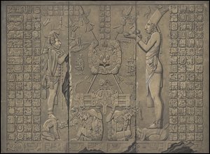 Una collezione delle opere originali di Waldeck del Mesoamerica, Scatola 20 di 22 da Johann Friedrich Maximilian von Waldeck