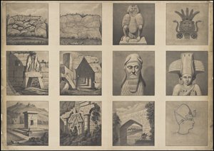 Una collezione delle opere originali di Waldeck del Mesoamerica, Scatola 20 di 22