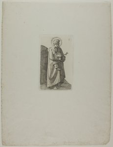 San Filippo Neri con croce e libro da Johann Friedrich Overbeck