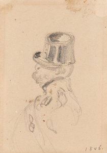 Schizzo di soldato da Johann Friedrich Treml