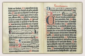 Salterio di Magonza da Johann Fust and Peter Schoeffer
