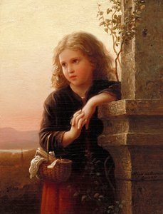 La ragazza contadina da Johann Georg Meyer von Bremen