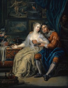 Coppia con sensale, c. 1750