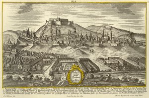 Brno, c1740 da Johann Georg Ringlin