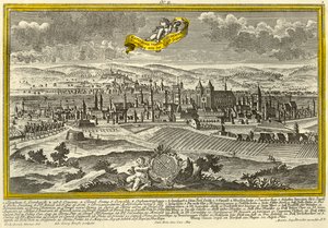 Ratisbona, c1740 da Johann Georg Ringlin