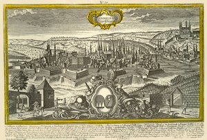Würzburg, c1740 da Johann Georg Ringlin