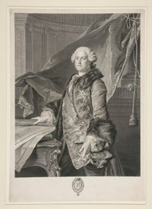 Ritratto di Abel François Poisson de Vandières, Marchese di Marigny (1727-1781) da Johann Georg Wille