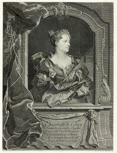 Ritratto di Elizabeth de Gouy da Johann Georg Wille
