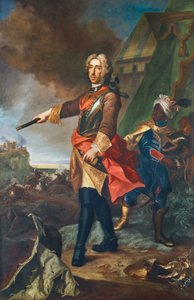 Principe Eugenio di Savoia come comandante da Johann Gottfried Auerbach