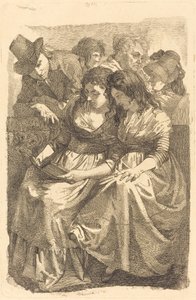 Schadow e la sua famiglia da Johann Gottfried Schadow
