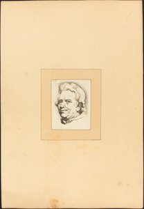 Testa di un uomo da Johann Gottlieb Prestel after Anton Joseph Prenner