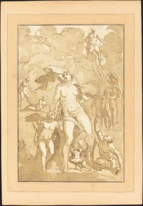 Venere da Johann Gottlieb Prestel after Jacopo Ligozzi