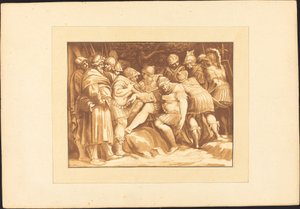 Epaminonda Morente da Johann Gottlieb Prestel after Polidoro da Caravaggio