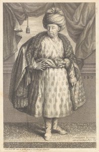 Ritratto di Jean-Baptiste Tavernier (1605-1689) da Johann Hainzelmann
