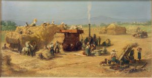 Raccolto a Praunheim da Johann Heinrich Hasselhorst