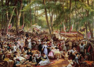 Il Waldchestag nel 1871 da Johann Heinrich Hasselhorst