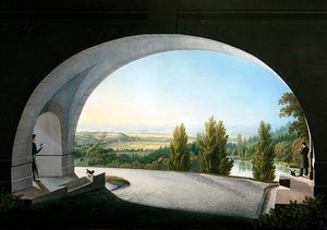 Wilhelmshöhe, Kassel, Germania da Johann Heinrich II Bleuler