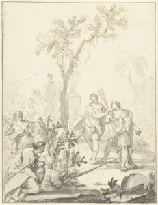 Rappresentazione allegorica da Johann Heinrich Keller (II)