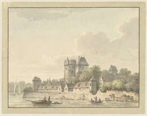 Castello di Culemborg da Johann Heinrich Muntz