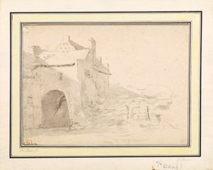 Studio architettonico da Johann Heinrich Roos