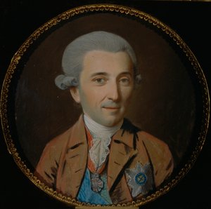 Ritratto del principe Nikolay Ivanovich Saltykov 1736-1816, anni 1780 da Johann Heinrich Schmidt