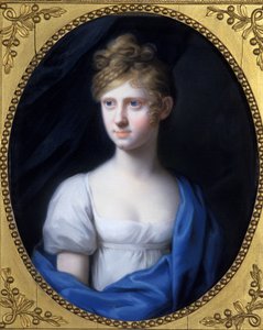 Amalie Adelheid Luise Therese Caroline Principessa di Sachsen-Meiningen, c.1808 da Johann Heinrich Schroder