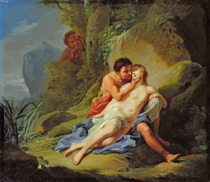 Aci e Galatea, 1758 da Johann Heinrich Tischbein
