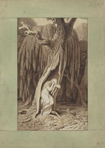 Dryad. Serie Idylls, ca 1820 da Johann Heinrich Wilhelm Tischbein