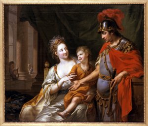 Partenza di Ettore, 1776 da Johann Heinrich Wilhelm Tischbein