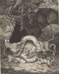 Il Laocoonte animale da Johann Heinrich Wilhelm Tischbein
