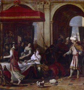 Il banchetto di Ester da Johann Heiss