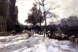 Inverno, Rotterdam da Johann Hendrik Mastenbroek