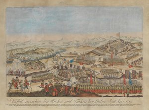 Incidente tra gli eserciti russo e ottomano a Galati il 20 aprile 1789, 1789 da Johann Hieronymus Loeschenkohl