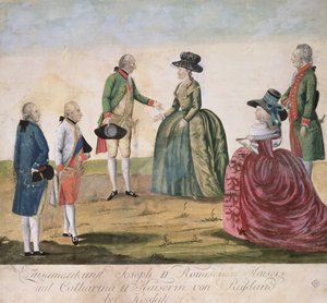 Incontro tra Giuseppe II di Germania e l