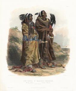 Sih-Chidä e Mahchsi-Karehde da Johann Hürlimann, after Karl Bodmer